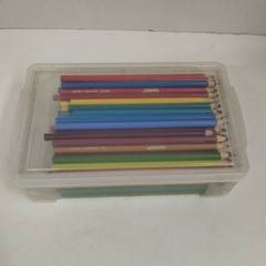 Crayola Colored Pencils Qty.134 Used Comes With Box