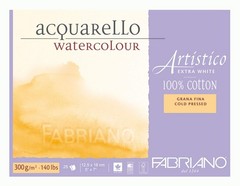 AEW BL 4CO 25F GF Watercolour Paper Pad 12.5 x 18 cm 12 Sheets Extra White