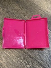 Crayola Markers Crayon 8pc Carry Case Storage Holder Vintage Pink 2018