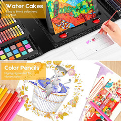 251-Pack Art Supplies, Drawing Arts Kits for Kids Teens Adult – Travel Art Set C