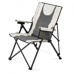 Heated Camping Chair, 3 Heat Settings, High Back Folding Camping Chair, Supp…