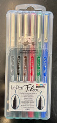 Uchida LePen Flex Set 6/Pkg-Primary Colors, Multi (4800-6A)