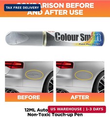 Toyota Silver Metallic Car Touch Up Paint Pen Auto Scratch Remover Repair Kit US