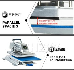 Manual High-pressure Head-shaking Heat Transfer Painting Machine 40*50cm