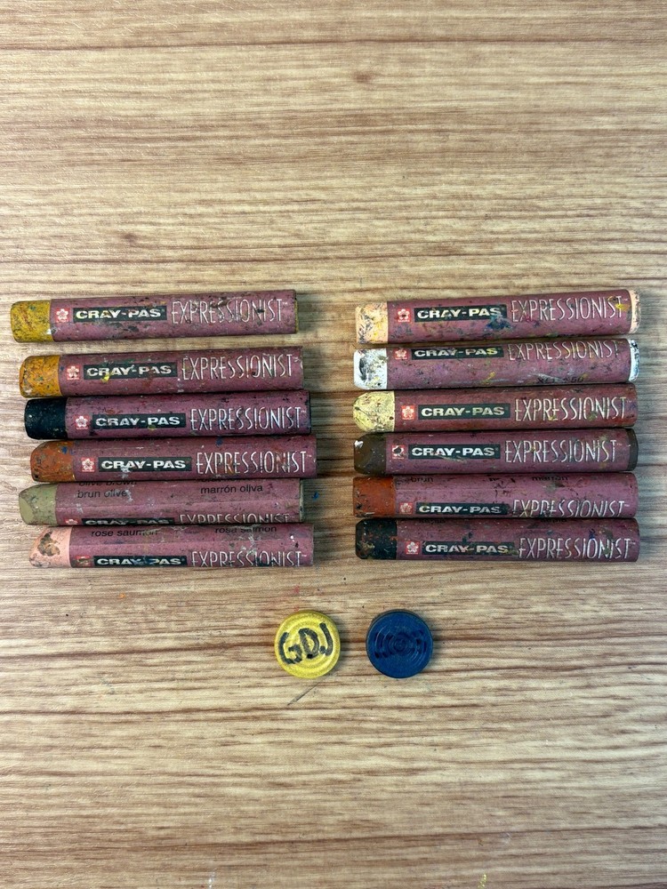 Sakura Cray-Pas Expressionist Extra Fine Oil Pastel 12PC Loose 821