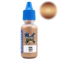 Huge Miniatures Airbrush Paint, Rose Gold Acrylic Metallic Color – 17ml Bottle