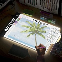 Mesa De Luz LED Dibujo A4 Caja Tableta Portatil USB Para Artistas Caligrafia