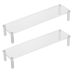 2Pcs Clear Acrylic Hand Rest Bridge Durable Painting Aid for Steady Drawing