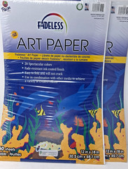2 PACK LOT Pacon 57504 Fadeless Assorted Paper, 50 lbs., 12 x 18, 60 Sheets/Pack