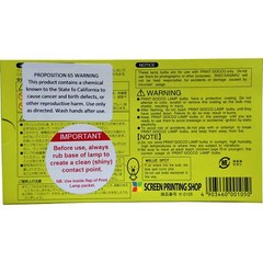 Riso Print Gocco Flash Bulb Lamp 10 Bulbs BOX Kitchen Household Stationery