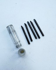 Vintage 2mm Clutch Pencil Leads Job Lot x 8 Tubes Ref 1210 West Germany HB