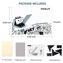 Optical Drawing Board Portable Image Tracing Projector Painting Tool Art