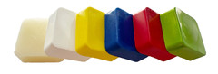 primary color palette handmade encaustic paints by sonja six 20ml blocks