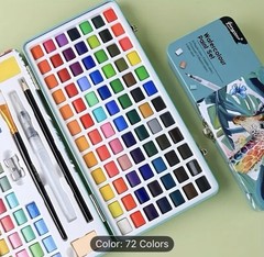 72 Giorgione Watercolor Paints & Accessories