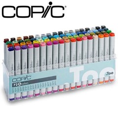 New COPIC Twin Marker 72 Set A Premium Artist Graphic Markers