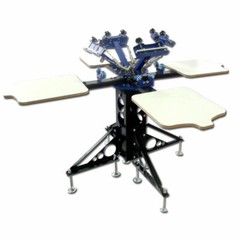 3 Color 4 Station Silk Screen Printing Kit with Flash Dryer Exposure Unit New