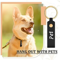 PU Leather Keychain Blanks Bulk Laser Engraving 3.7 x 0.7 Inches 100 Multicolor