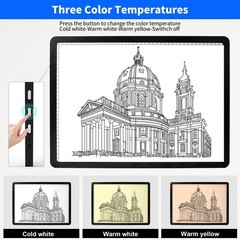 Elice Rechargeable A3 Light Pad For Diamond Painting Magnetic Led Light Board