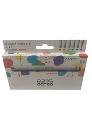 Copic ACREA 6-Piece Water-Based 4 Marker Sets – Light Vivid Deep & Essentials