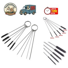 2-Piece Airbrush Cleaning Brush Kit for Master, Badger, Iwata & Paasche Tools