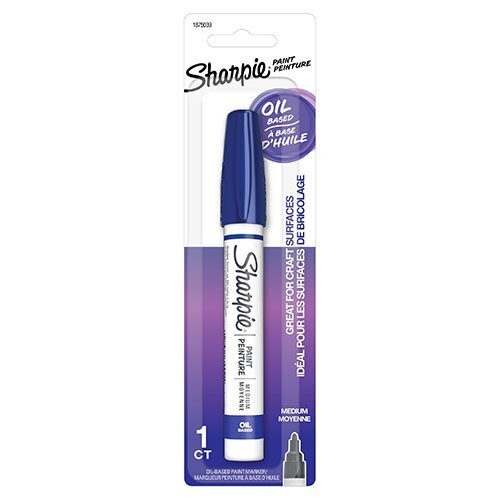 Sharpie Paint Marker Medium Point Blue Oil Base School Office Arts Crafts Home