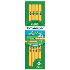 Ticonderoga Laddie Triangular Pencils 12 Count No 2 Beginner Writing Tool