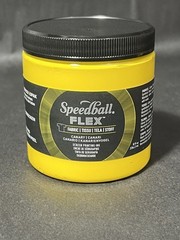 SPEEDBALL FLEX -SCREEN PRINTING INK – 8 OZ – CANARY YELLOW