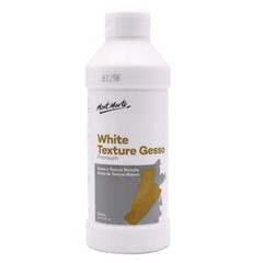 Premium White Texture Gesso 16.9oz 500ml Suitable for Acrylic Paint Oil Paint…