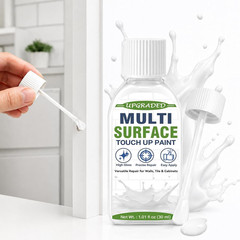 White Touch up Paint Pen, White Paint for Wall, High Gloss, Water-Based Acrylic,