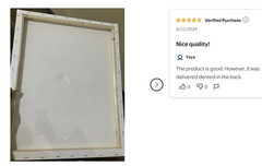 Stretched Canvas 16×20 Inches 2 Pack Premium 100 Cotton Acid Free White Deluxe