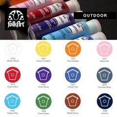 Outdoor Gloss Acrylic Craft Paint Set Designed for Beginners and Artists, Non…