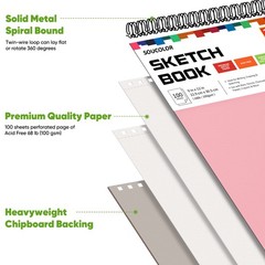 9″x12″ Sketch Book 2-Pack: Bithday Art Supplies, Creative Gift Set for Birthd…