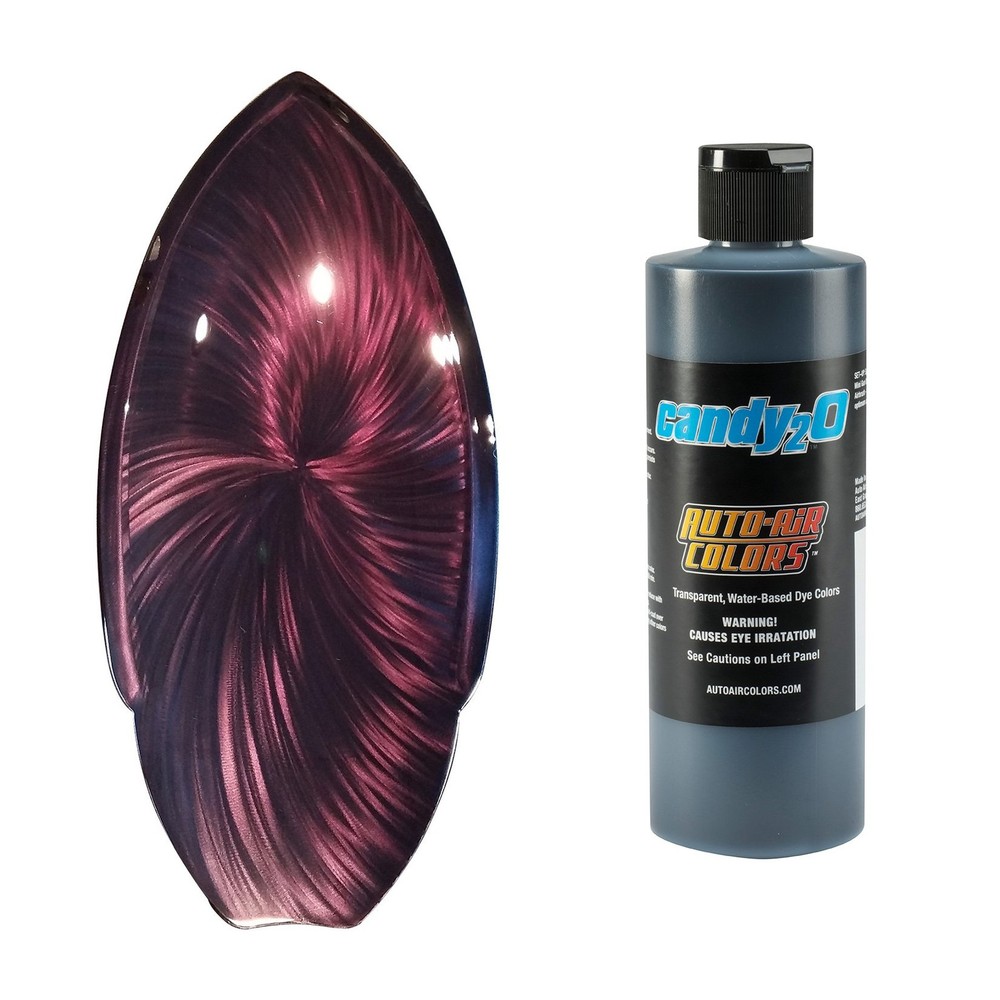 Candy2o Black 4664 Waterborne Custom Paint 4 oz Airbrush Automotive
