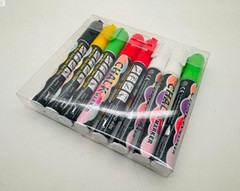 Liquid Chalk Markers 8 Pack Colours, Wet Erase Neon Maker Pens for Blackboard
