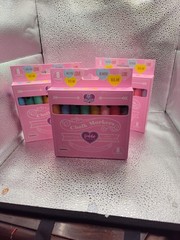 Lot of 3 Loddie Doddie Box of 8 Pastel Chalk Markers Valentine’s Day Be Mine New