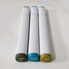 Copic Perfect Primaries Dual Tip Sketch Markers Set of 6 Plus 3 Additional