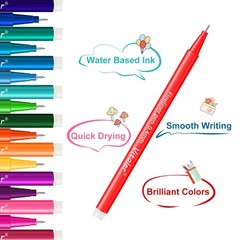 Vitoler Pens for Drawing Journaling,Planner,24 Pack 0.4mm,Colored Pens for Ar…