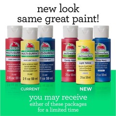 Multi PROMOABMPO22, 21 Piece DIY Set Featuring 16 Surface Paints, 1 Mod Podge…