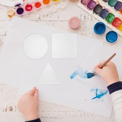3 Pcs Gel Printing Board Children Art Supplies Block for Stamping