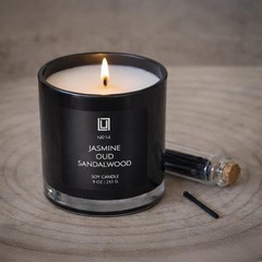 Lulu Candles | Tomato & Vine | Smells Fresh & Green | Luxury 9 Oz., Soy