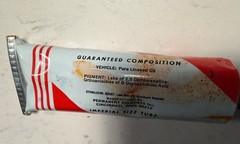 2 – Oil PAINT VINTAGE SOLD AS IS DANA BRAND . Discontinued RARE paints 1960/70s