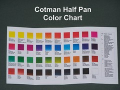 Winsor & Newton Cotman Half Pan – REFILLS – ALL 40 COLORS – Buy 5 & GET 1 FREE