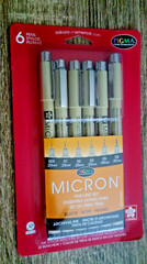 Pigma Micron Fineliner Pens Archival Black Ink Pens for Writing Drawing NEW
