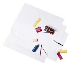 Heavyweight White Poster Board 22×28 Inches Pack of 6 Large Posterboard Sheets