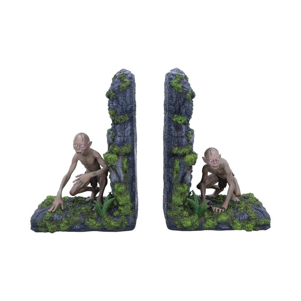 Nemesis Now Herr der Ringe Gollum & Smeagol Buchstützen, ikonische Tolkien-Figur