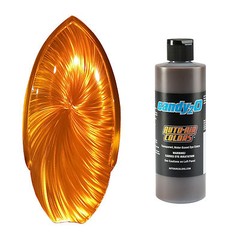 Createx Auto-Air Colors Candy2o Tequila Yellow 4652 4oz Waterborne Custom Paints