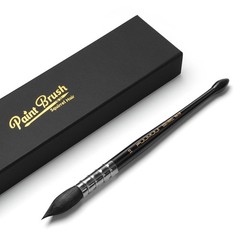 Professional Watercolor Brush Natural Squirrel Hair Mop Round Quill Size 10