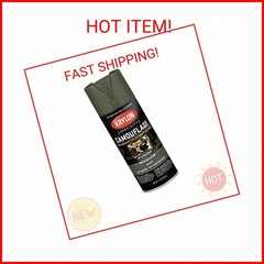 Krylon Camouflage Paint, Ultra Flat, Olive, 11 oz.