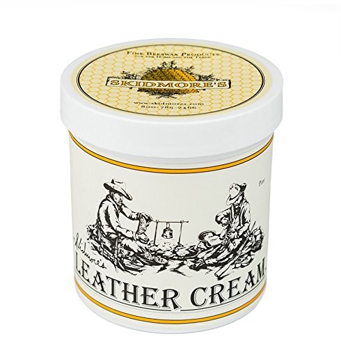 Leather Cream All Natural Water Repellent Non Toxic 16 Oz Skidmore
