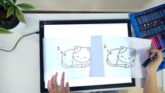 Light Box Drawing Pad A3, Tracing Board with Type-C Charge Cable and Brightness